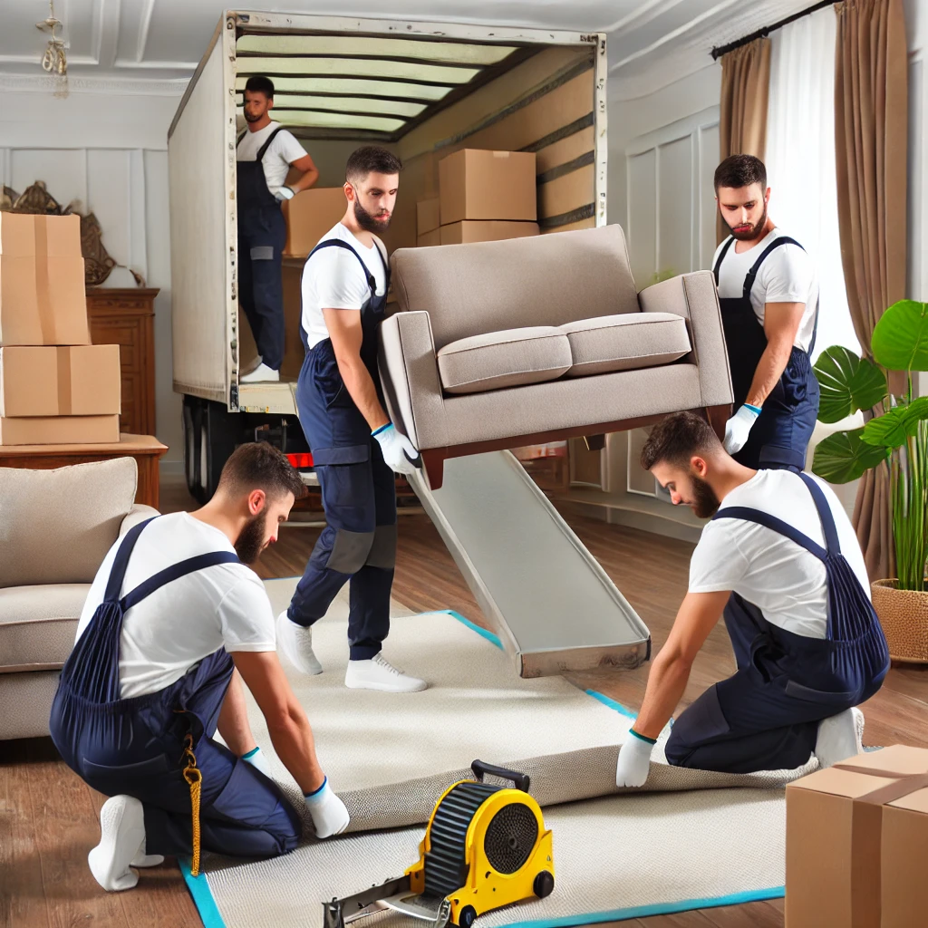 كيفية حماية السجاد أثناء نقل الأثاث: نصائح عملية لتجنب التلف