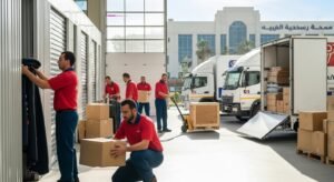 نقل العفش بالأوناش في الرياض للأدوار المرتفعة بأمان كامل