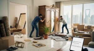 أخطاء شائعة عند نقل العفش بالرياض وكيف تتجنبها